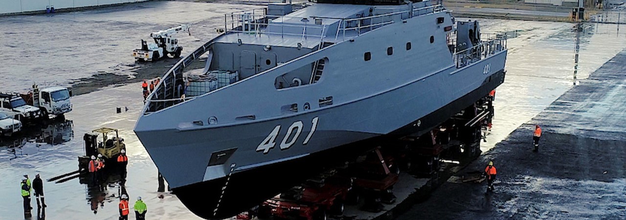 Image for Austal relies on Liberty's integrated solution